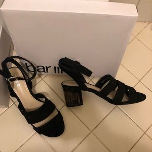 BAR III WOMENS RAE OPEN TOE ANKLE STRAP PLATFORM